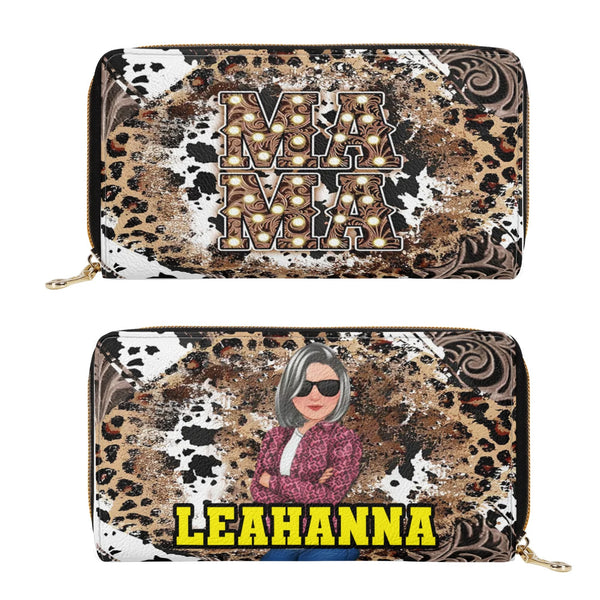 L Zipper Purse